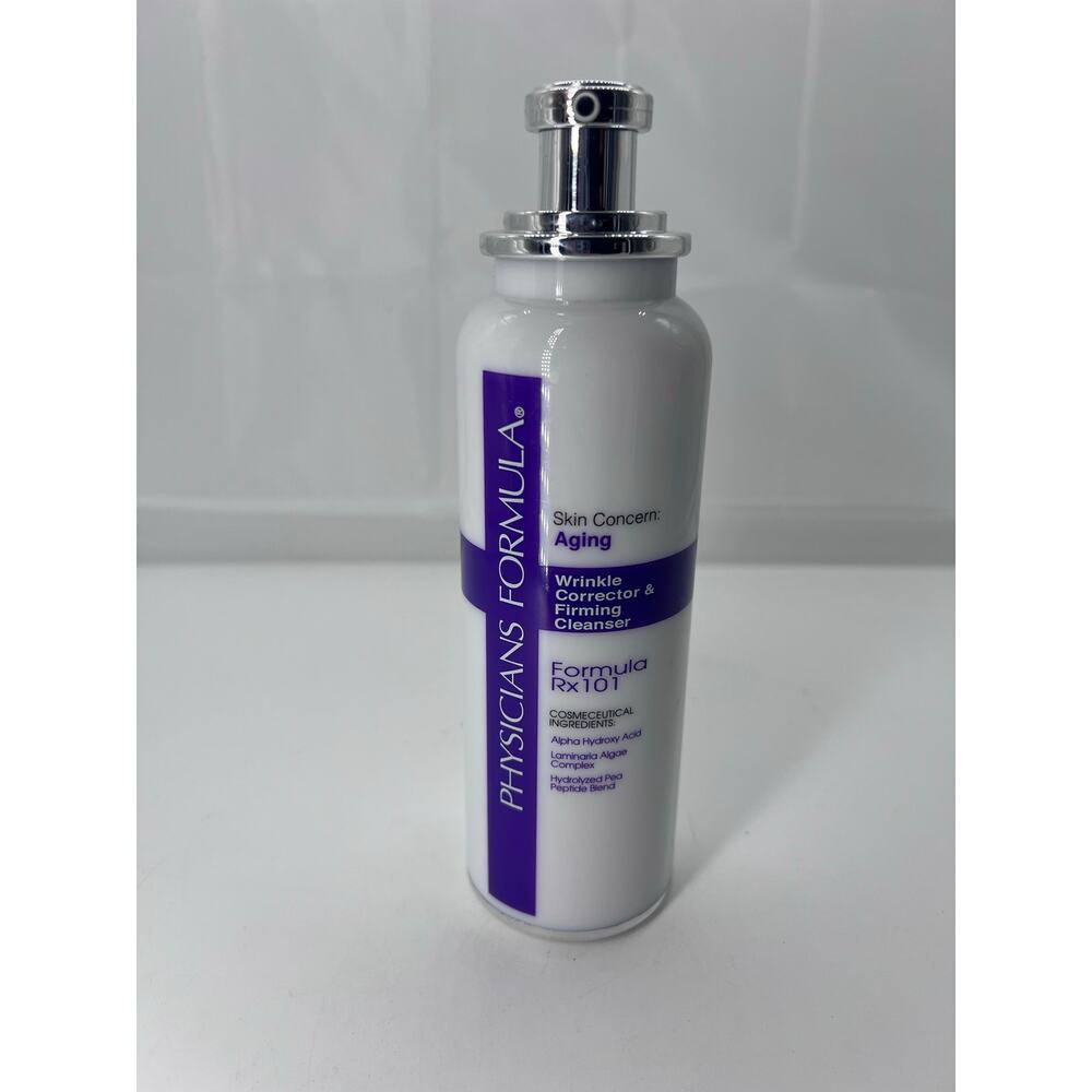 Physician's Formula wrinkle corrector and firming cleanser RX101